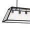 Cwi Lighting Alyson 6 Light Down Chandelier With Black Finish 9601P42-6-101 - alternate 6